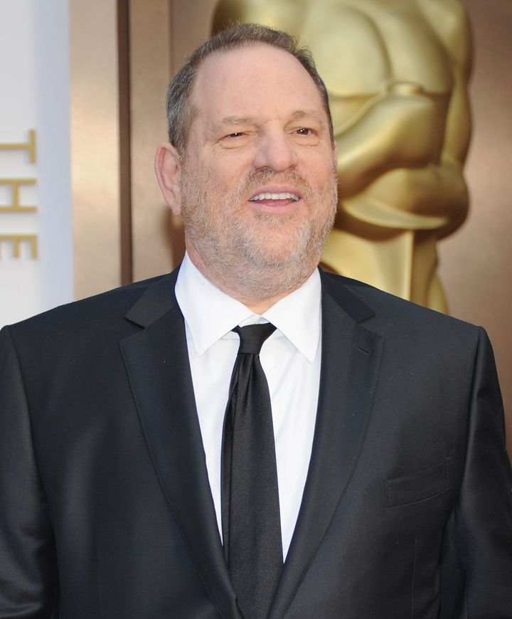 Harvey Weinstein at the Oscars in 2014