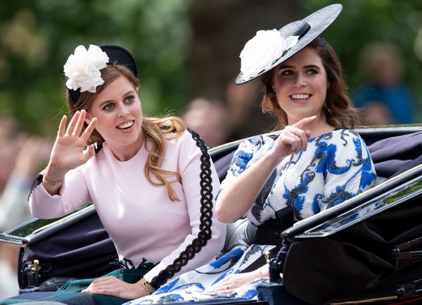 Princess Eugenie and Princess Beatrice.