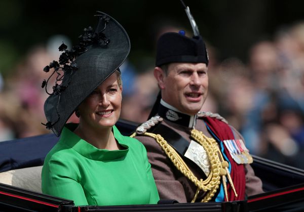 Prince Edward and Sophie, Countess of Wessex.