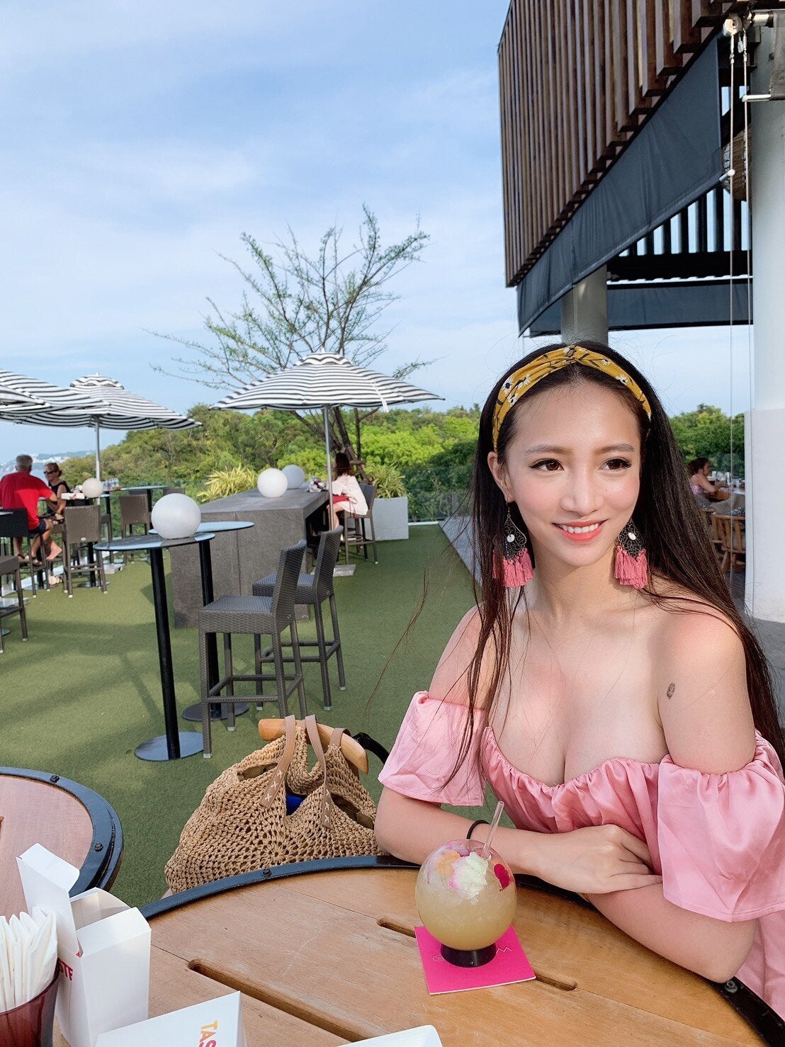 ▲雖然林采緹很享受這次海島假期,但仍希望下一次能帶兒子一起來蘇梅島旅遊。
