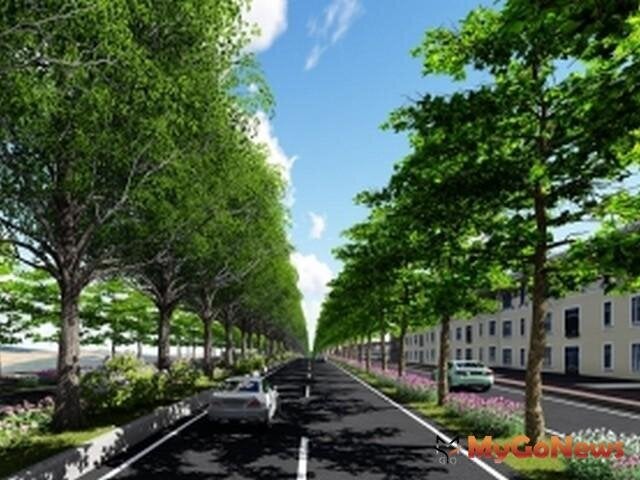 ▲區域建設 營建署辦理「台中市龍井區中部科學工業園區西南向聯外道路工程」，中科台中園區運輸任督二脈打通(圖：營建署)