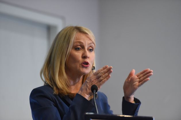 Esther McVey at the launch of her leadership campaign 