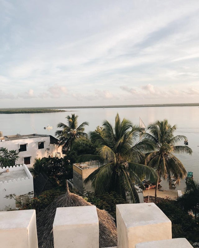 "Kenya&rsquo;s hidden paradise island with its centuries old architecture, winding streets, donkeys, sailing dhows and endless empty beaches," says Sandy Bornman (@sandylamu).