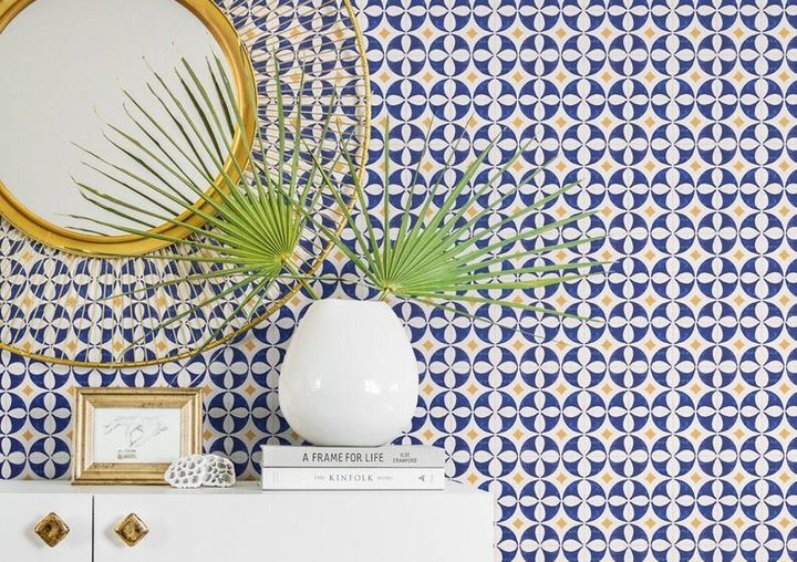 Removable Peel-And-Stick Wallpapers On Etsy That Are Perfect For Renters |  HuffPost Life