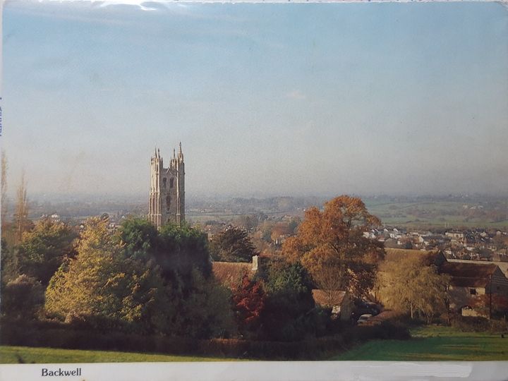 St Andrew’s Church, from the direction of Backwell Hill.