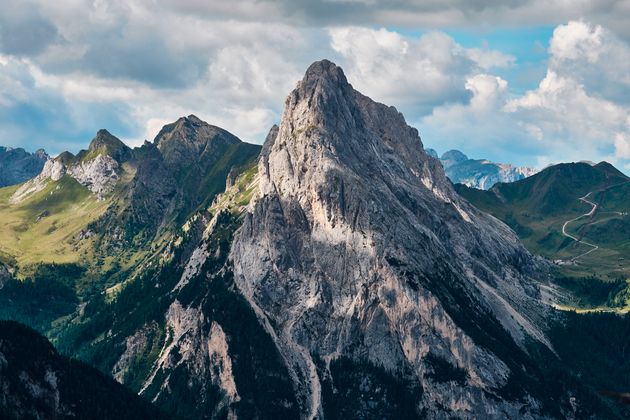 The accident happened in the Italian Dolomites at Canazei  