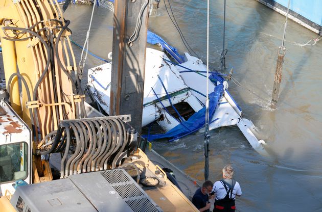 The tragedy occurred when the Hableany collided with a much larger river cruise ship 