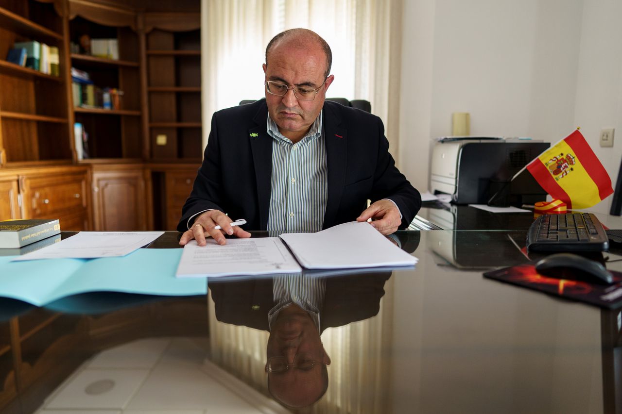 O υποψήφιος δήμαρχος του Vox, Χουάν Χοσέ Μπονίλα