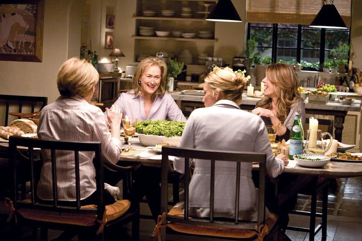 Jane (Meryl Streep) in her spacious kitchen, in Nancy Meyers' "It's Complicated."