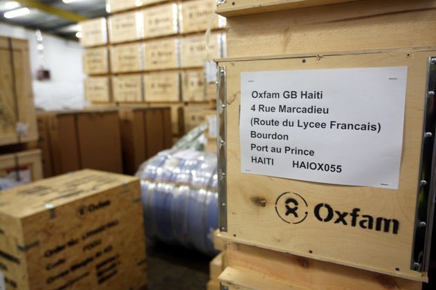 Oxfam aid for Haiti 