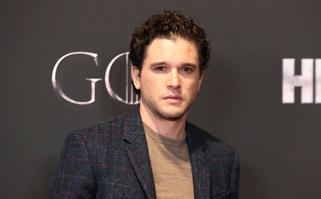 Kit Harington attending the “Game of Thrones” premiere in