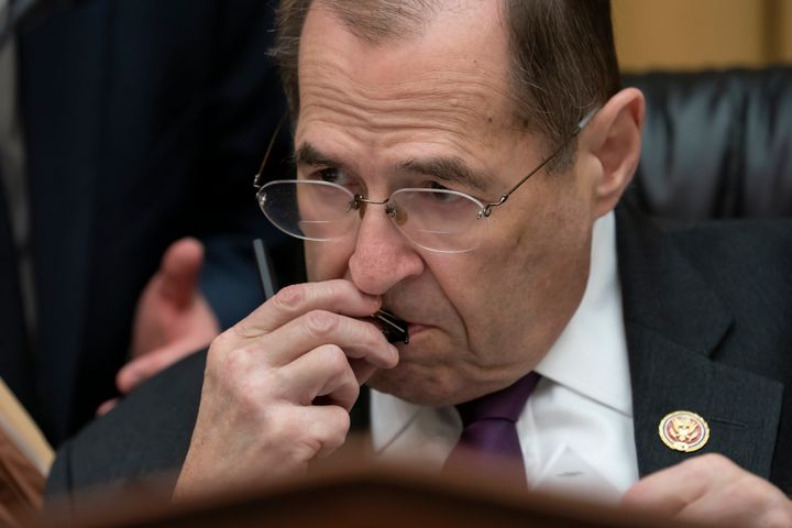 House Judiciary Chair Jerry Nadler said he wouldn’t immediately seek subpoena-enforcing court orders against Attorney General William Barr.