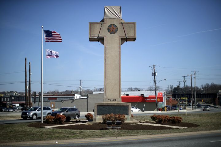 The Peace Cross has stood for nearly a century in Bladensburg, Maryland.