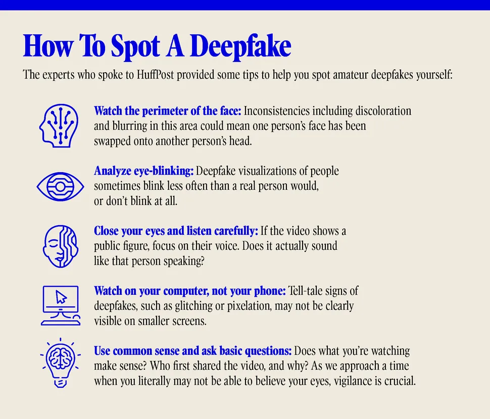 How to spot a deepfake? One simple trick is all you need