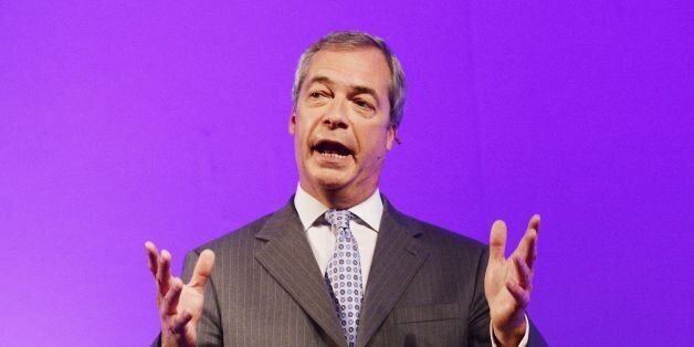 Ukip Party leader Nigel Farage