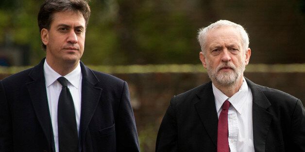 File photo dated 13/11/15 of Labour leader Jeremy Corbyn (right) and his predecessor Ed Miliband, as Mr Miliband said that Jeremy Corbyn is fit to hold the office of prime minister, but he would not be drawn on whether he believes his successor as Labour leader will walk through the door of Number 10.