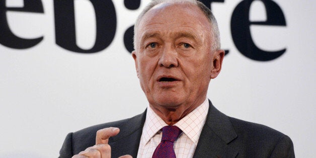 Ken Livingstone during the Evening Standard Mayoral Debate in London.