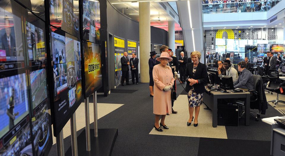 Queen Elizabeth II And Prince Philip, Duke Of Edinburgh Visit Manchester