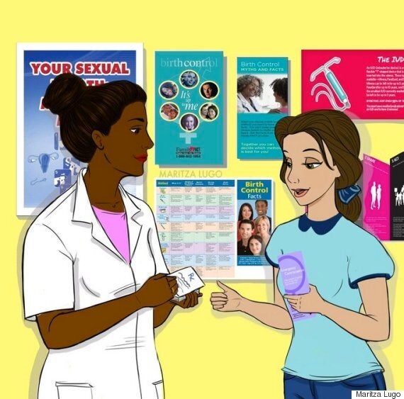 Disney Princesses Visit Sexual Health Clinics To Remind Women To Get Checked For Stis Huffpost