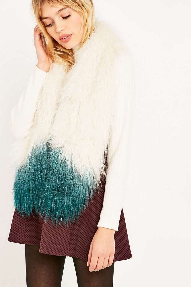 Urban Outfitters Mongolian Faux Fur Scarf