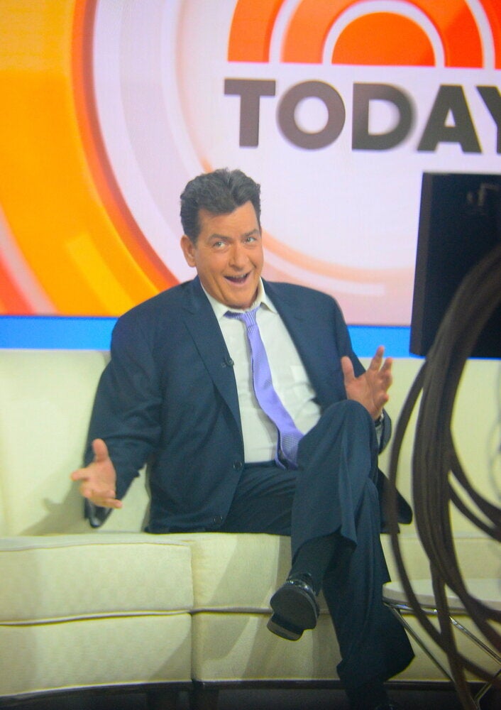 Charlie Sheen Makes A Revealing Personal Announcement On NBC's TODAY Show