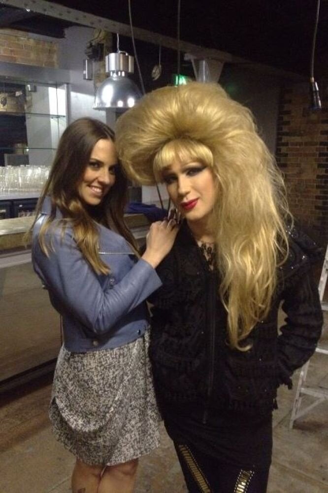 Melanie C and Jodie Harsh