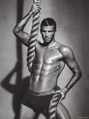 David Beckham & James Corden Hilariously Spoof Underwear Ads