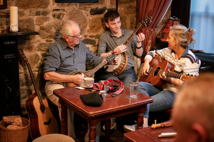 Music at The Rostrevor Inn.