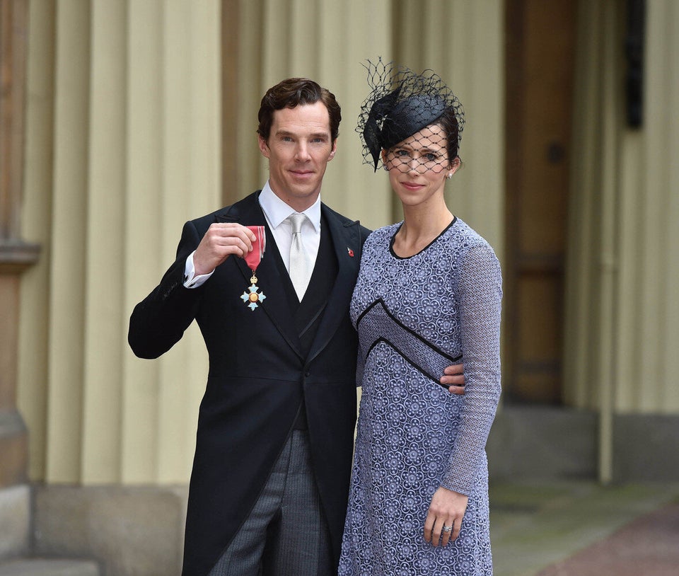 Benedict Cumberbatch and Sophie Hunter