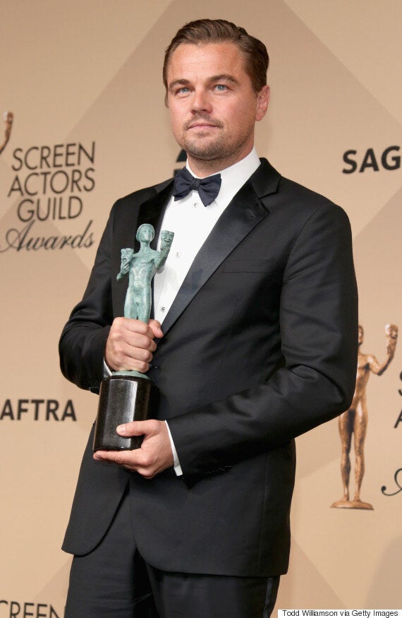 Sag Awards 2016 Winners Leonardo Dicaprio Is One Step Closer To An 