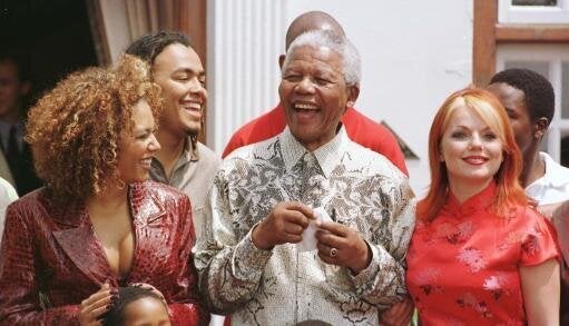 Nelson Mandela and the Spice Girls