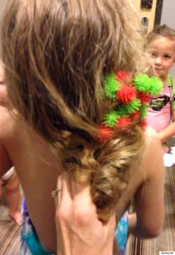 Wild pic shows how girl, 6, got 150 Bunchems toys caught in her hair – and  mom had to spend 20 hours getting them out