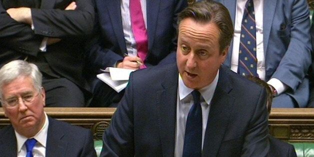Prime Minister David Cameron makes a statement to MPs in the House of Commons, London where he announced his government's Strategic Defence and Security Review (SDSR).