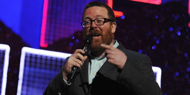 LONDON, ENGLAND - MARCH 06: Frankie Boyle performs onstage for 'Give It Up For Comic Relief' at Wembley Arena on March 6, 2013 in London, England. (Photo by Dave J Hogan/Getty Images)