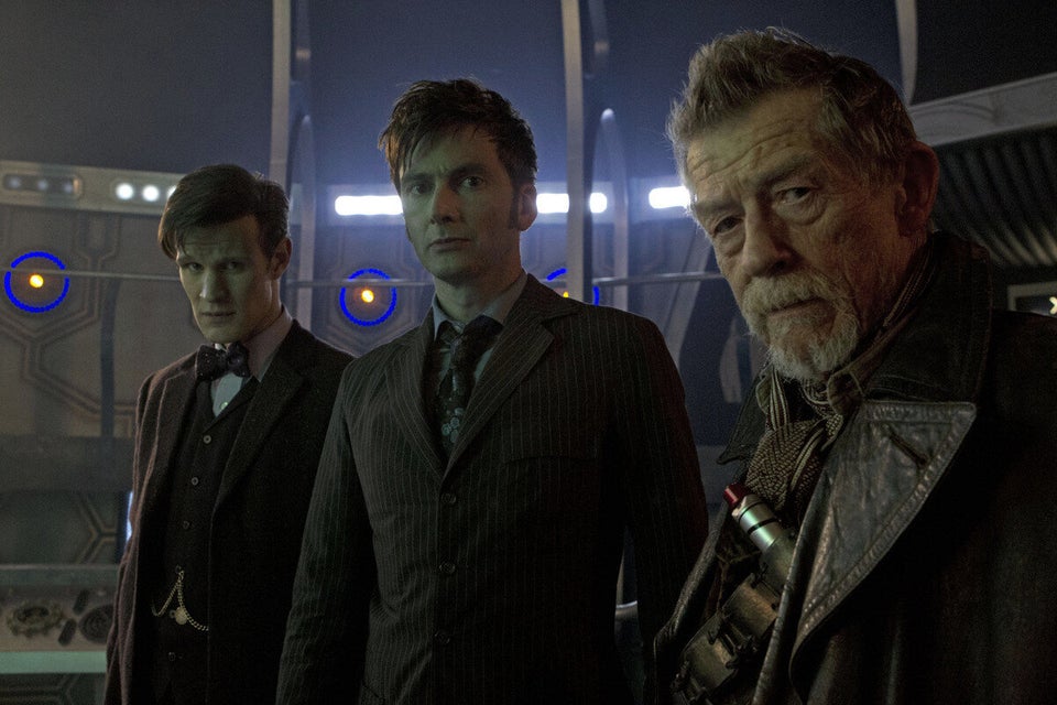  Matt Smith, David Tennant and John Hurt