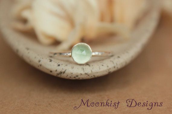 Delicate Spring Green Ring