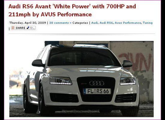 White Power Audi
