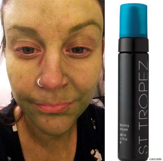 Woman Claims San Tropez Fake Tan Made Her Face Turn Green Like The