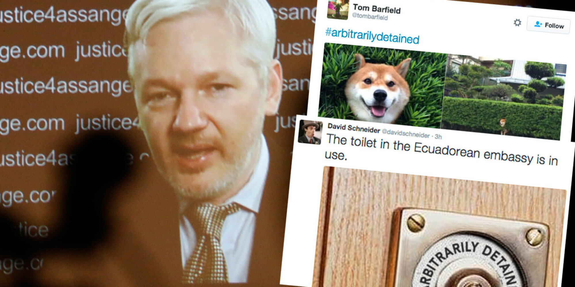 UN Finds Julian Assange Is 'Arbitrarily Detained', But The Internet ...