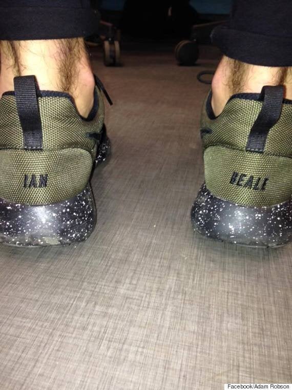 Man Accidentally Orders Personalised Nike Trainers Saying 'Ian Beale' | HuffPost Style