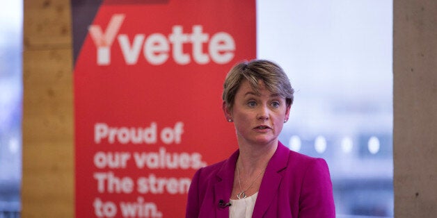 Labour party leadership candidate Yvette Cooper speaks during a Women's event on August 19, 2015 in London, England. Yvette Cooper, who is running for the position of the leader of the Labour party, answered questions on the future of her party during a Women's Event at Coin Street Neighbourhood centre.