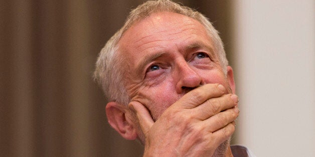 CARDIFF, WALES - AUGUST 11: Labour leadership candidate Jeremy Corbyn attends a rally at the Mercure Holland house hotel on August 11, 2015 in Cardiff, Wales. Earlier he addressed supporters at a gathering at the memorial stones to Welsh Labour hero and NHS creator Aneurin Bevan in Tredegar, Wales. (Photo by Matthew Horwood/Getty Images)