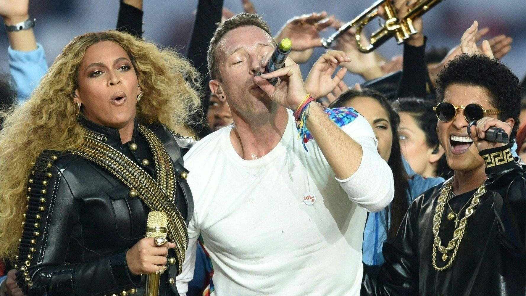 Behind the scenes of Coldplay's Super Bowl halftime show
