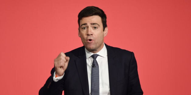 Labour leadership hopeful Andy Burnham