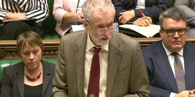 Labour leader Jeremy Corbyn responds after Prime Minister David Cameron made a statement to MPs in the House of Commons, London where he announced his government's Strategic Defence and Security Review (SDSR).