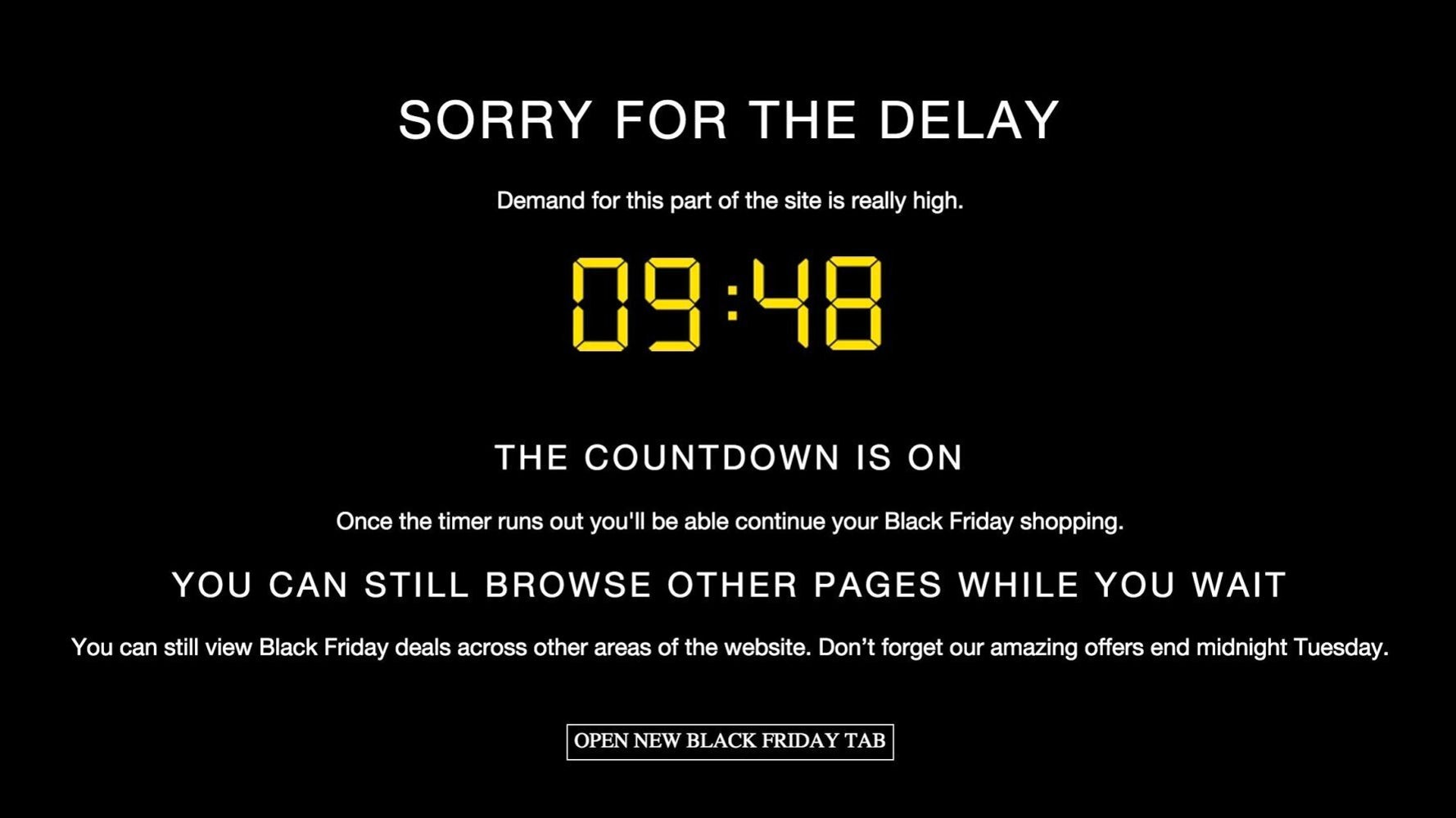 Argos Black Friday 2015 Deals See site Buckle Under Pressure