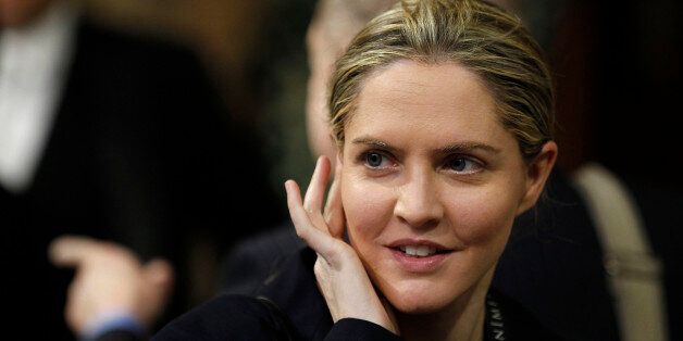 LONDON, ENGLAND - MAY 09: Conservative Member of Parliament Louise Mensch arrives at the Members' Lobby of the House of Commons during the State Opening of Parliament on May 09, 2012 in London, England. Despite opposition from Conservative MPS, the Queen is expected to use her speech to push forward reforms in the House of Lords. Plans to split up banks and change rules on executive pay are also due to be addressed by the government. (Photo by Stefan Wemuth - WPA Pool/Getty Images)