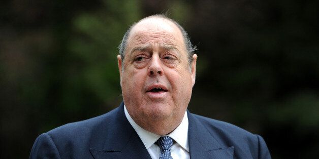 Sir Nicholas Soames MP before the unveiling of a bust of Sir Winston Churchill in the grounds of Blenheim Palace, Oxfordshire.