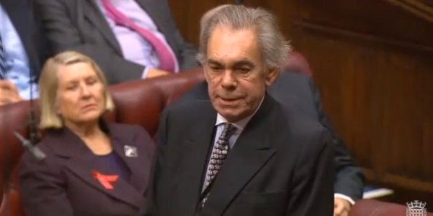 Lord Palmer in the House of Lords yesterday:
