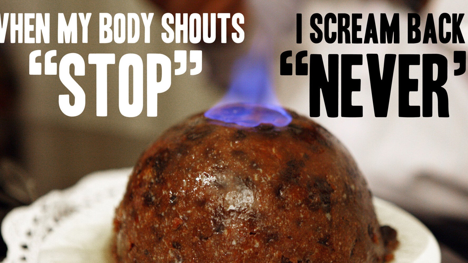 Motivational Fitness Quotes On Pictures Of Christmas Food To Get You